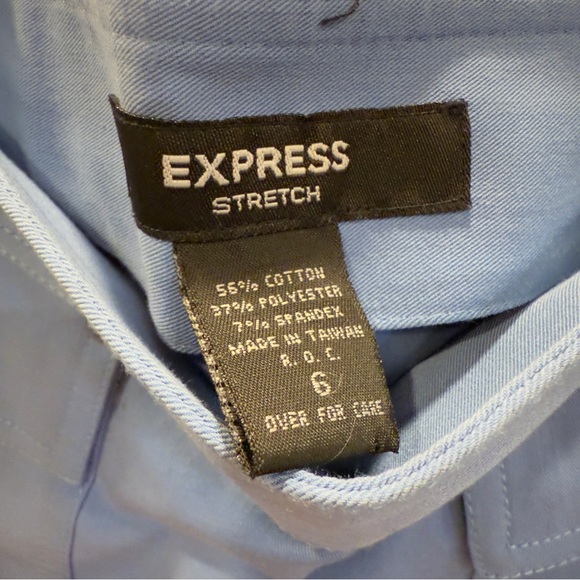 Express Blue‎ Pencil Skirt with Pockets - Picture 4 of 12